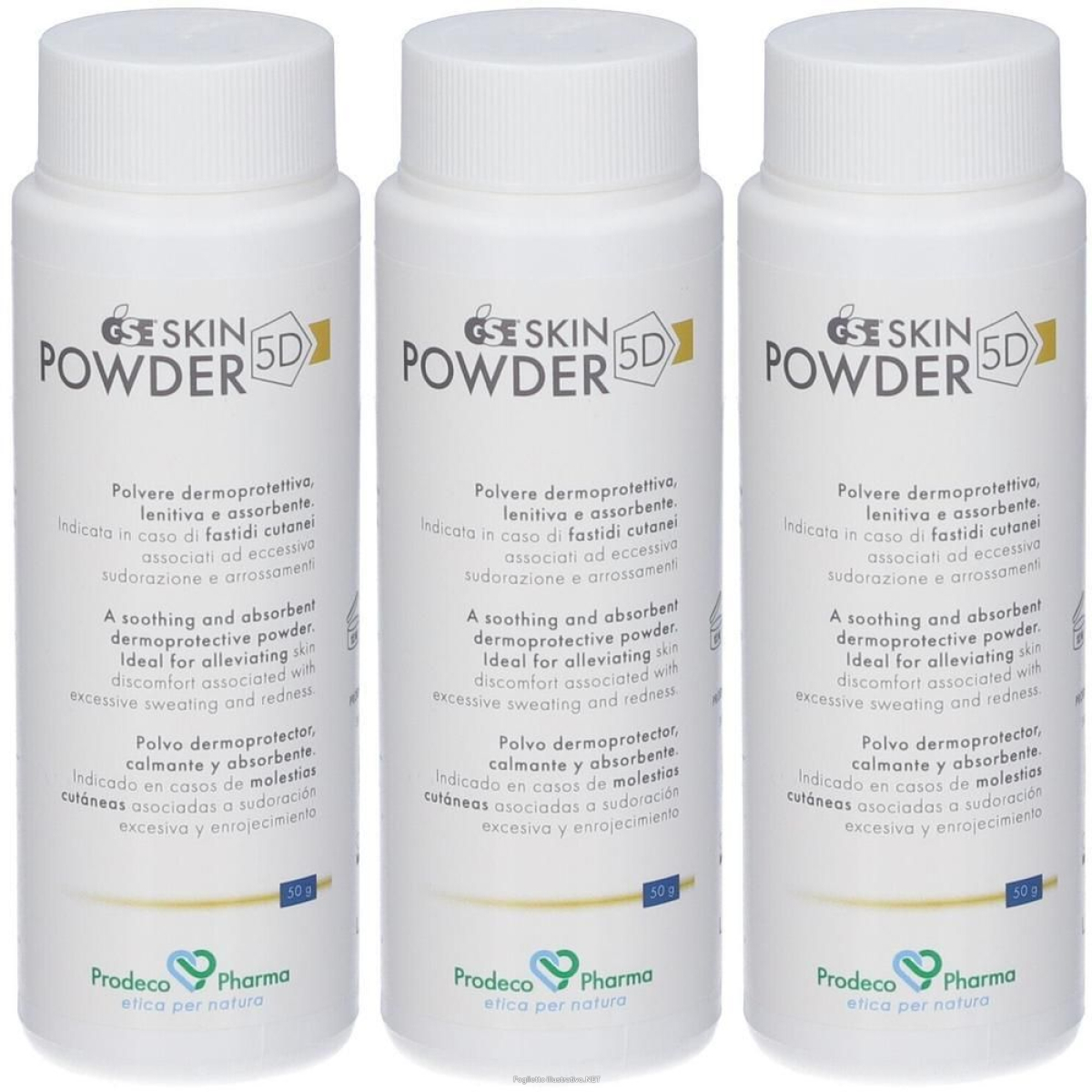 Acquista Online gse skin powder 5d polvere dermoprotettiva 3x50 g e Cerca il miglior prezzo