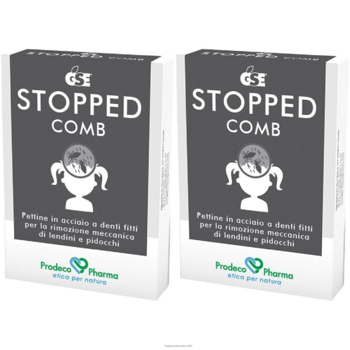 Acquista Online gse stop ped comb pettine per pidocchi e lendini 2x1 st e Cerca il miglior prezzo