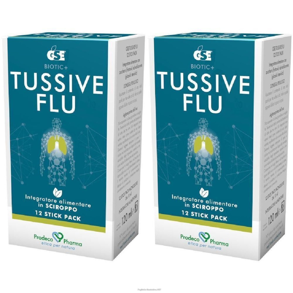 Acquista Online gse tussive flu 12 stickpack 2x120 ml soluzione orale e Cerca il miglior prezzo