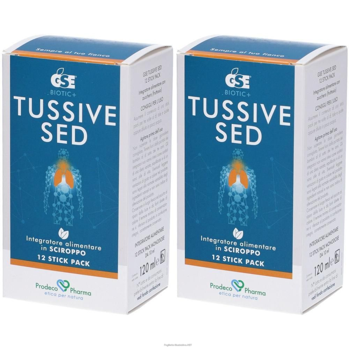 Acquista Online gse tussive sed 12 stickpack 2x120 ml soluzione orale e Cerca il miglior prezzo