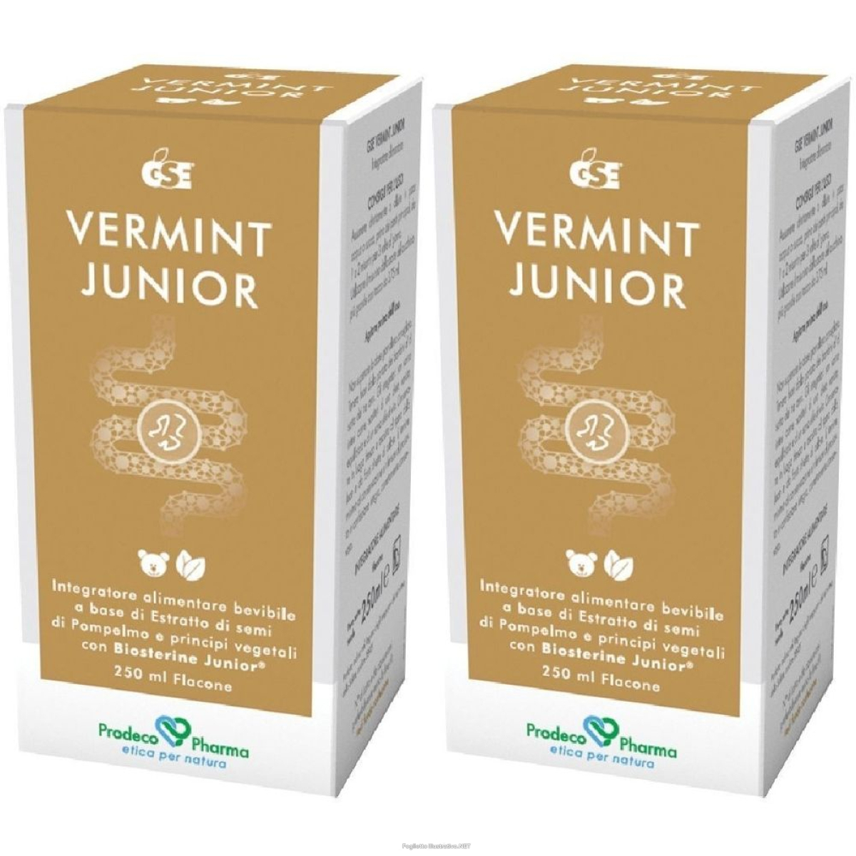 Acquista Online gse vermint junior 250 ml set da 2 2x250 ml soluzione orale e Cerca il miglior prezzo