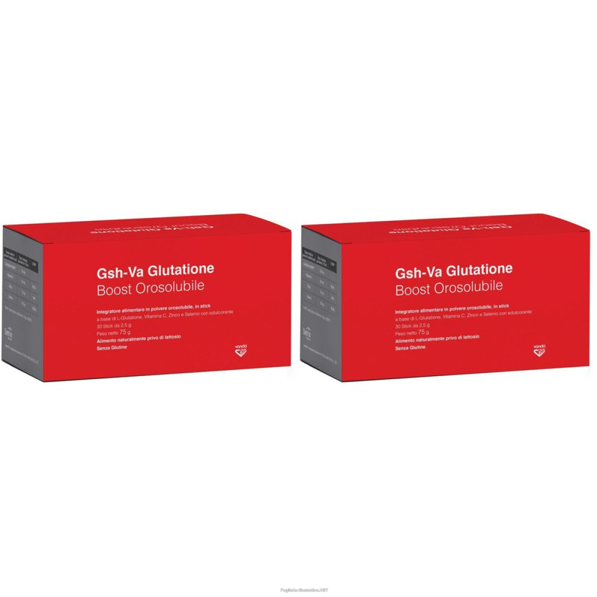 Acquista Online gsh va glutatione boost 30 stick orosolubili set da 2 2x75 g polvere p e Cerca il miglior prezzo