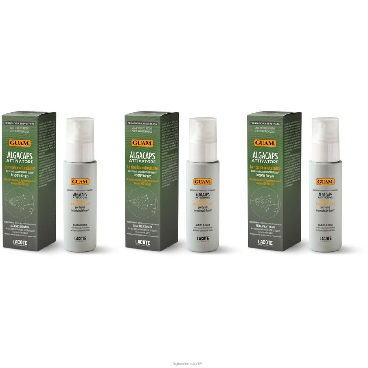 Acquista Online guam® algacaps attivatore 3x100 ml e Cerca il miglior prezzo