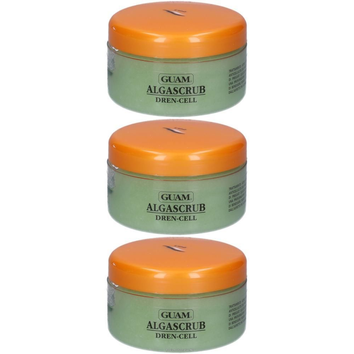 Acquista Online guam® algascrub dren-cell 3x420 g e Cerca il miglior prezzo
