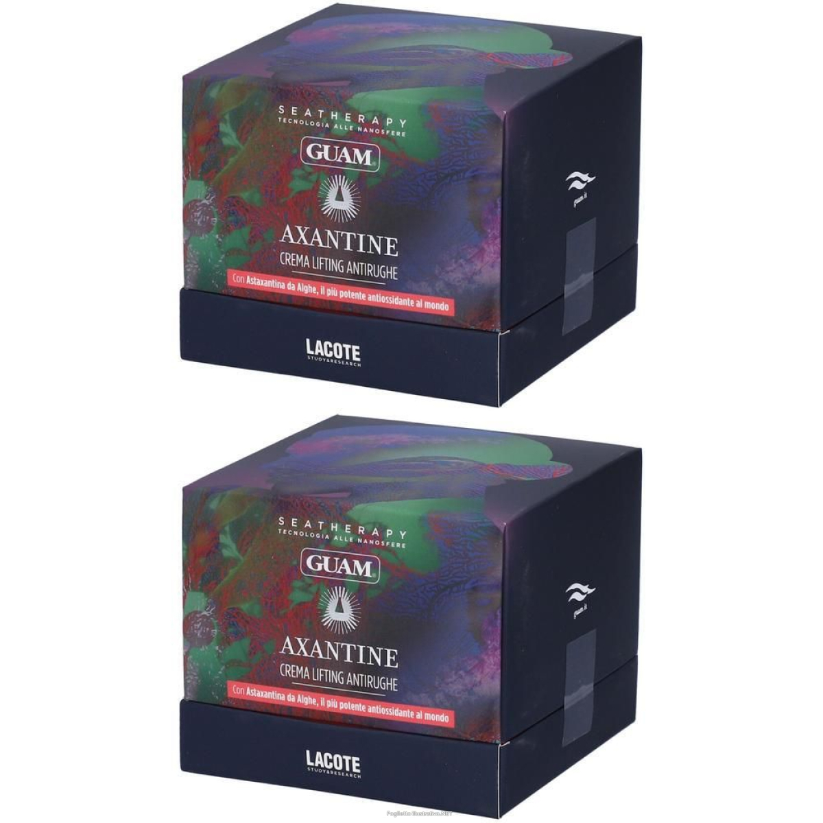 Acquista Online guam axantine crema lifting antirughe 2x50 ml e Cerca il miglior prezzo