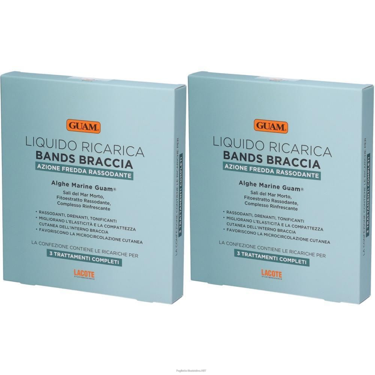Acquista Online guam bands braccia ricarica 3 buste 2x3 st e Cerca il miglior prezzo