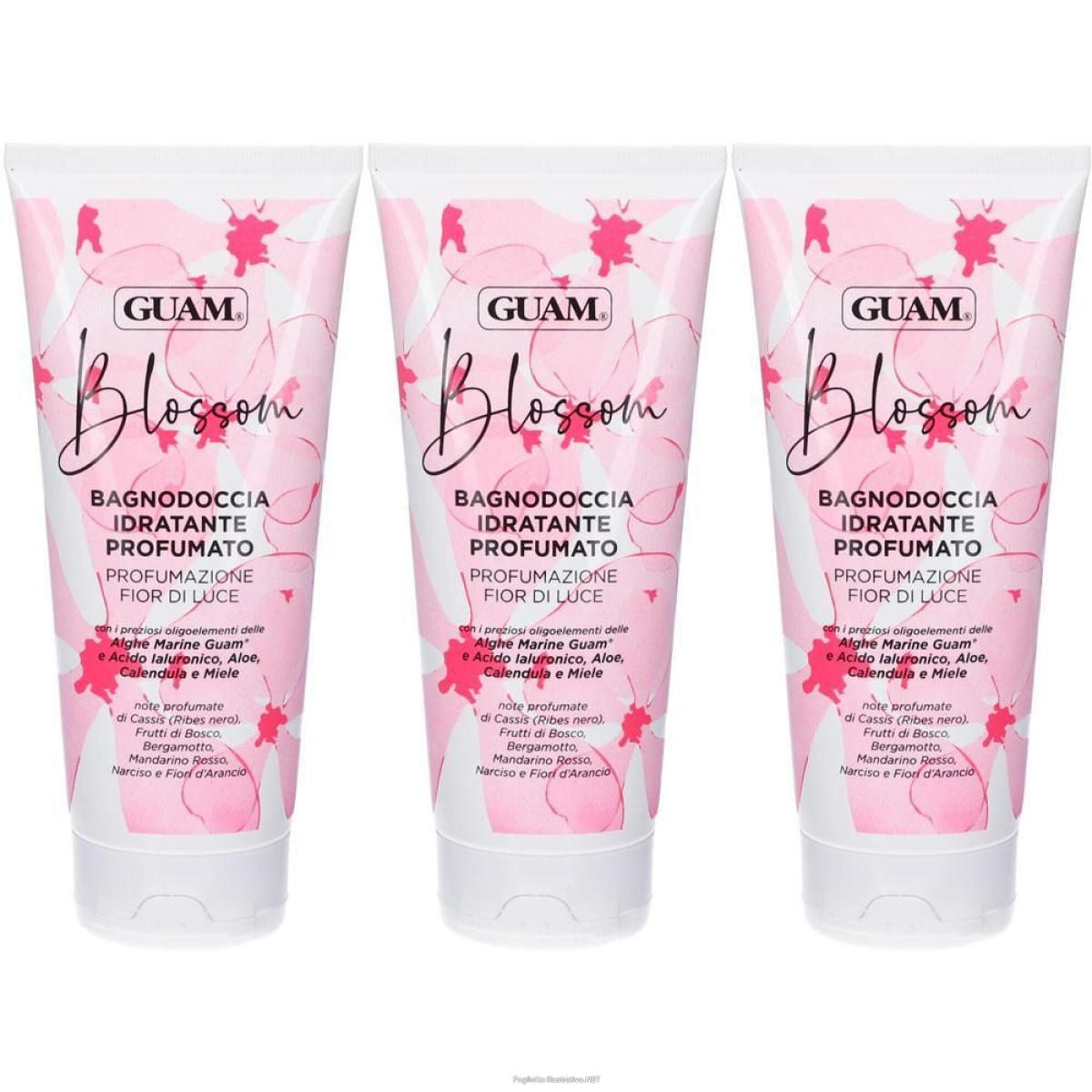 Acquista Online guam® blossom bagnodoccia 3x200 ml e Cerca il miglior prezzo