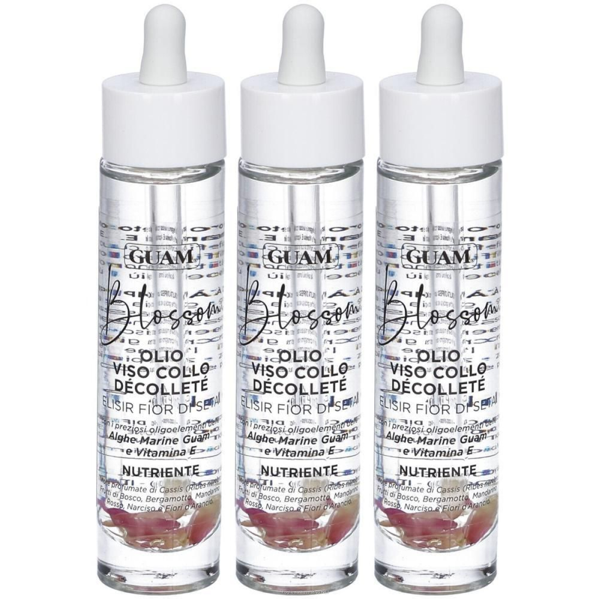Acquista Online guam blossom olio viso collo décolleté 3x50 ml e Cerca il miglior prezzo