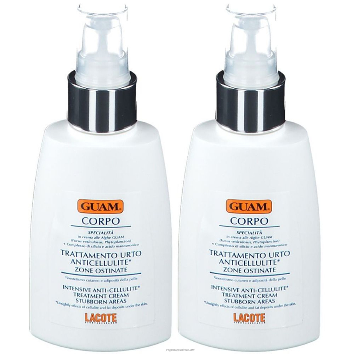 Acquista Online guam® crema anticellulite zone ostinate set da 2 2x100 ml e Cerca il miglior prezzo