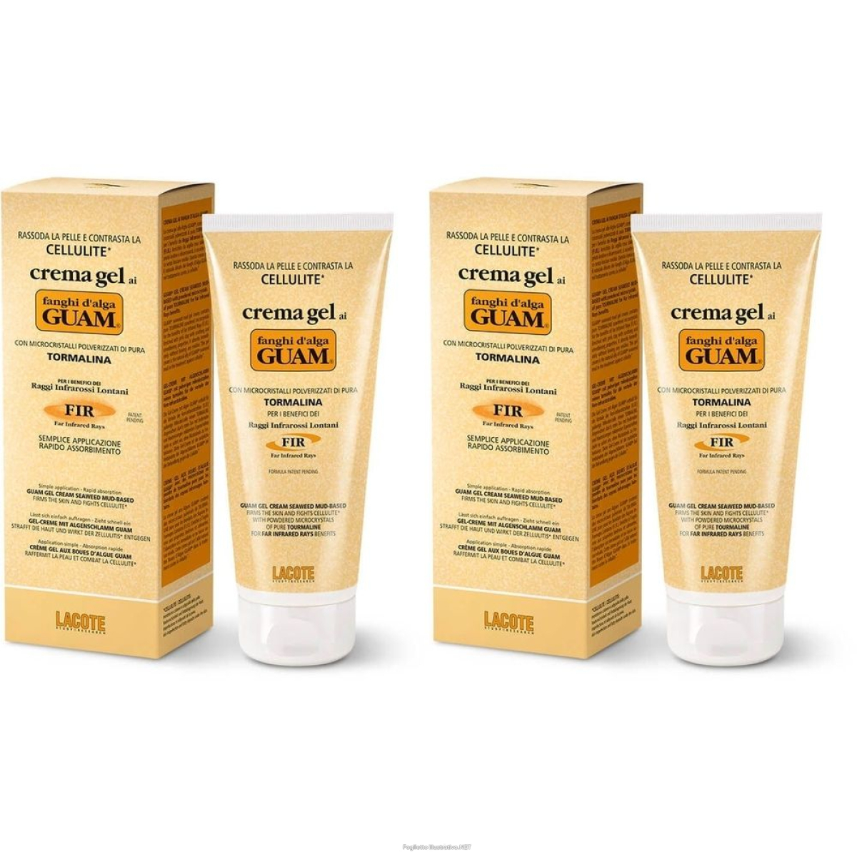 Acquista Online guam® crema gel ai fanghi d'alga f.i.r. set da 2 2x200 ml e Cerca il miglior prezzo