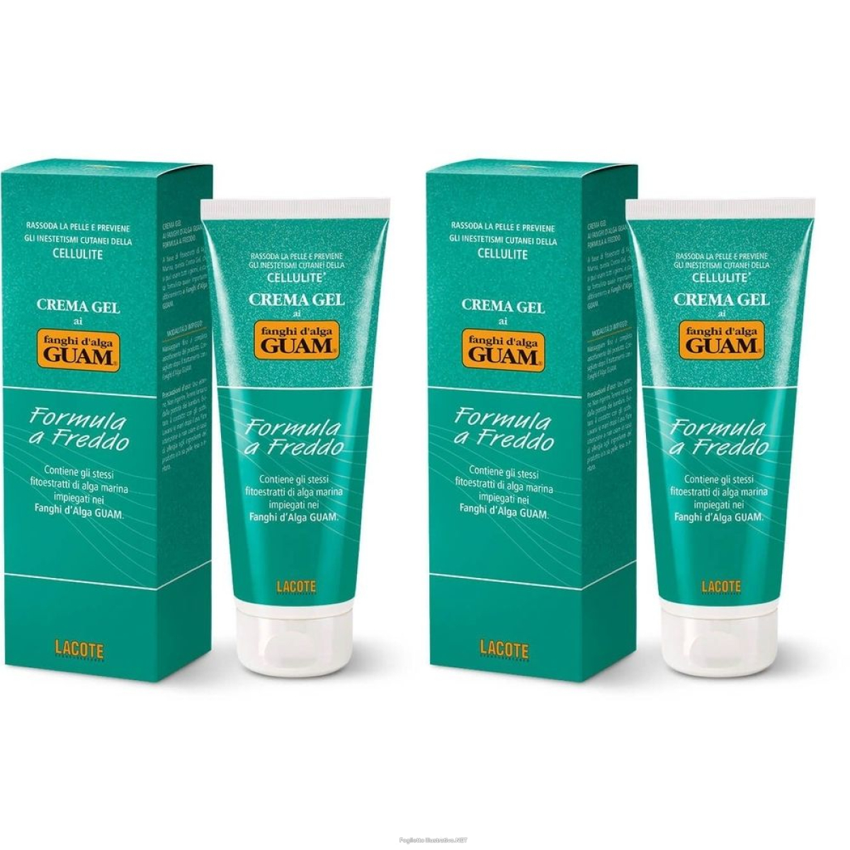 Acquista Online guam® crema gel ai fanghi d'alga formula a freddo set da 2 2x250 ml cr e Cerca il miglior prezzo