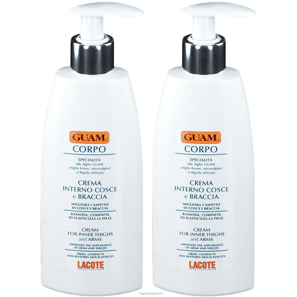 Acquista Online guam® crema rassodante interno cosce e braccia 2x200 ml e Cerca il miglior prezzo