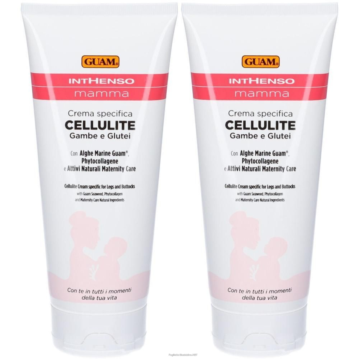 Acquista Online guam crema specifica cellulite gambe e glutei inthenso mamma 2x200 ml e Cerca il miglior prezzo