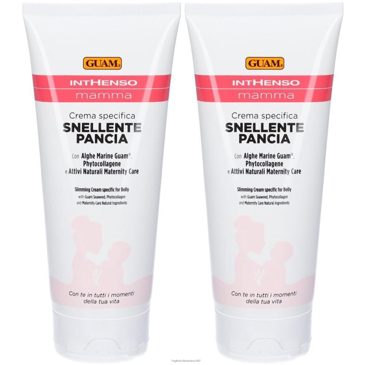Acquista Online guam crema specifica snellente pancia inthenso mamma 2x200 ml e Cerca il miglior prezzo