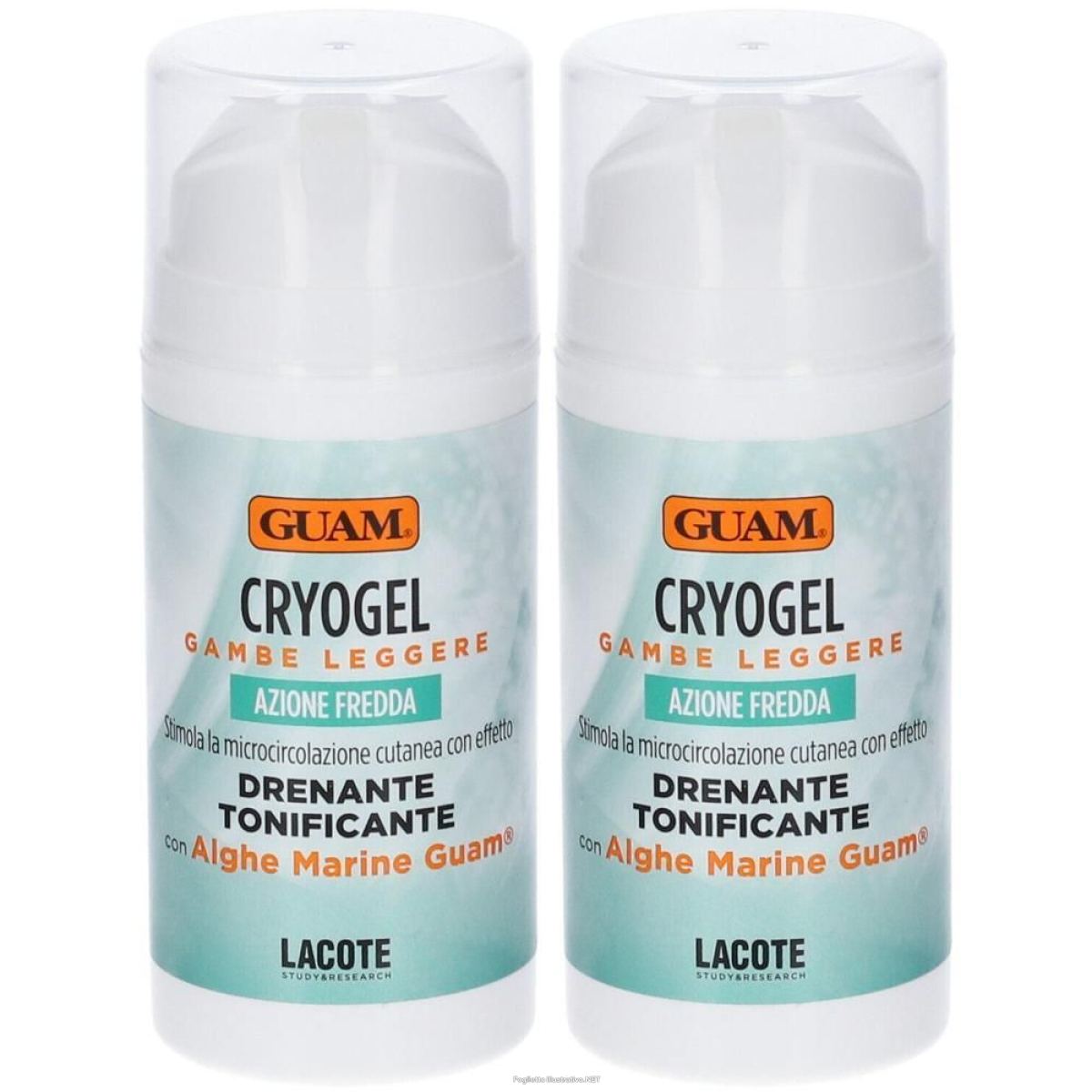Acquista Online guam® cryogel gambe leggere 2x100 ml e Cerca il miglior prezzo