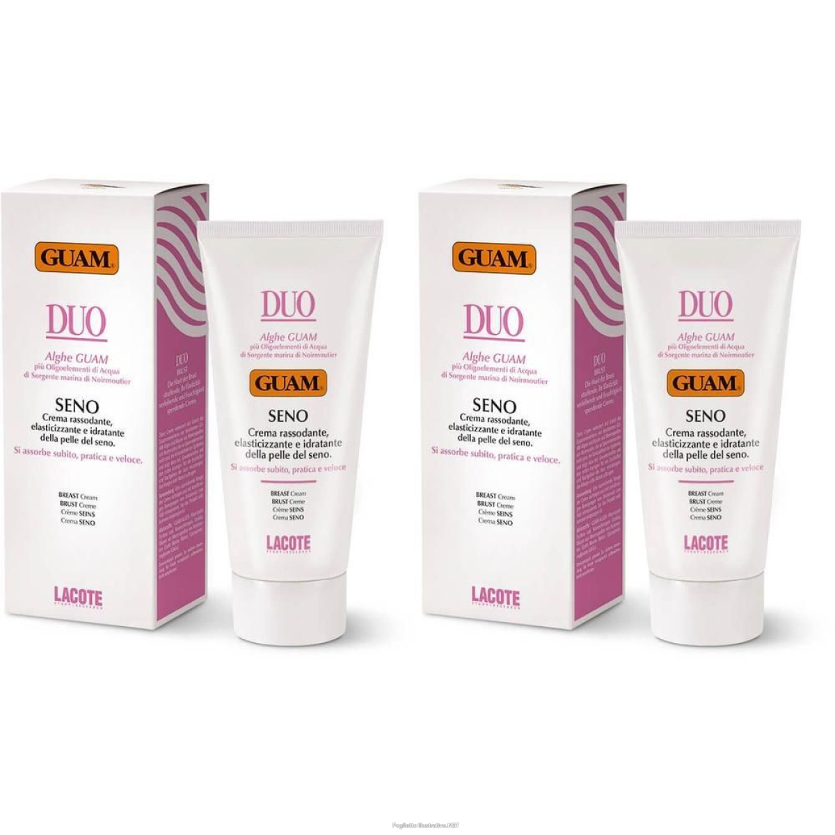 Acquista Online guam® duo crema seno 2x150 ml e Cerca il miglior prezzo