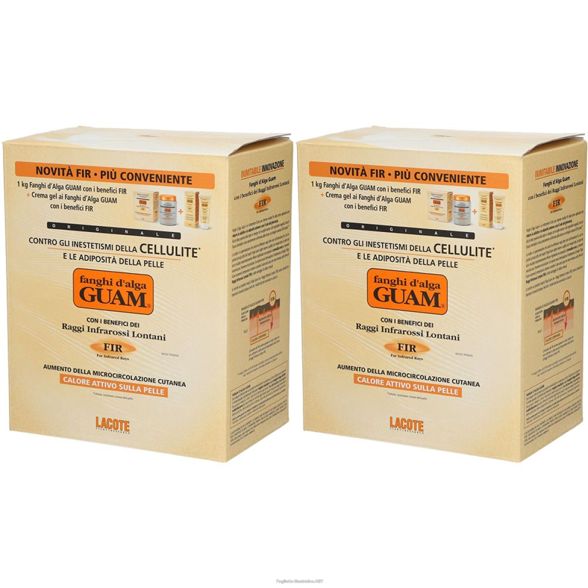 Acquista Online guam® fanghi d'alga guam f.i.r. + crema gel 2x1 pz e Cerca il miglior prezzo