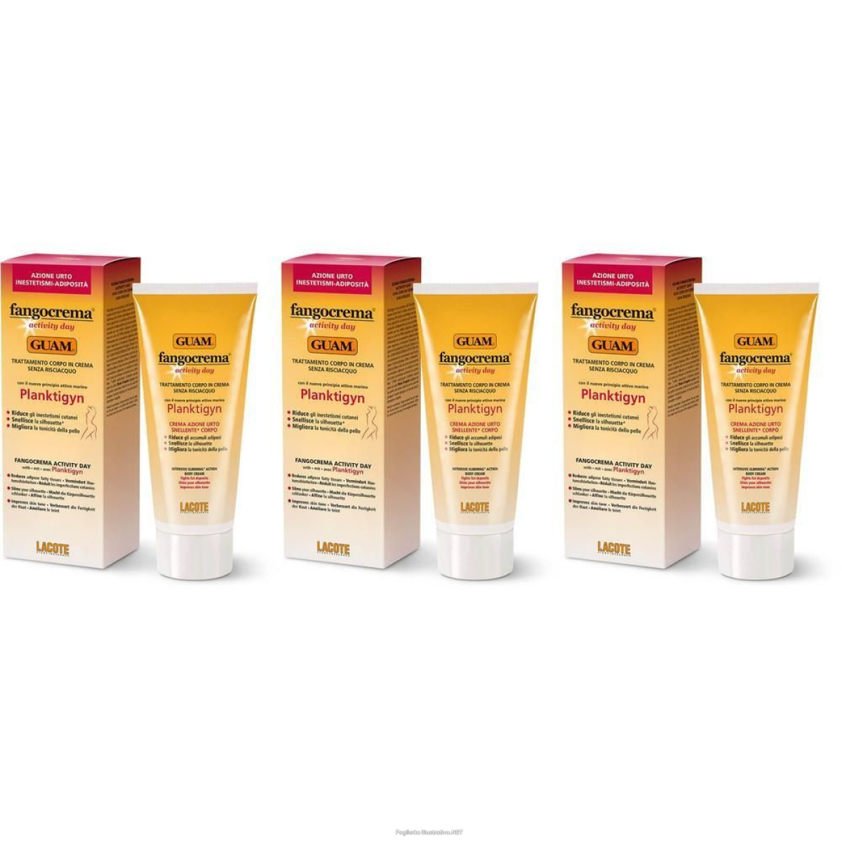 Acquista Online guam® fangocrema activity day 3x200 ml e Cerca il miglior prezzo