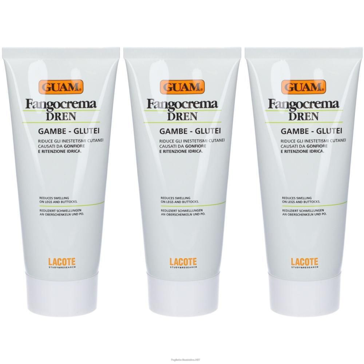 Acquista Online guam® fangocrema dren 3x200 ml e Cerca il miglior prezzo