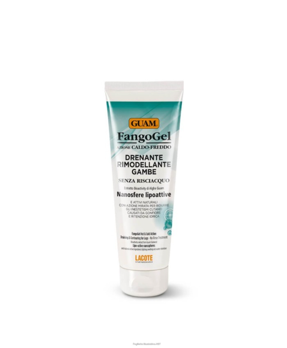Acquista Online guam, fangogel drenante rimodellante gambe, 75 ml e Cerca il miglior prezzo