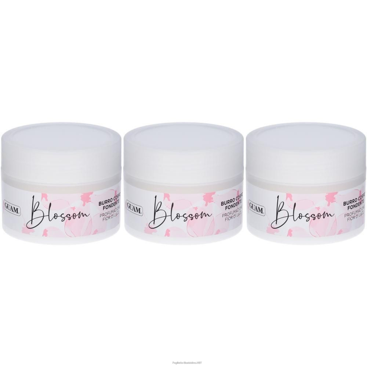 Acquista Online guam inthenso burro corpo fondente 3x125 ml e Cerca il miglior prezzo
