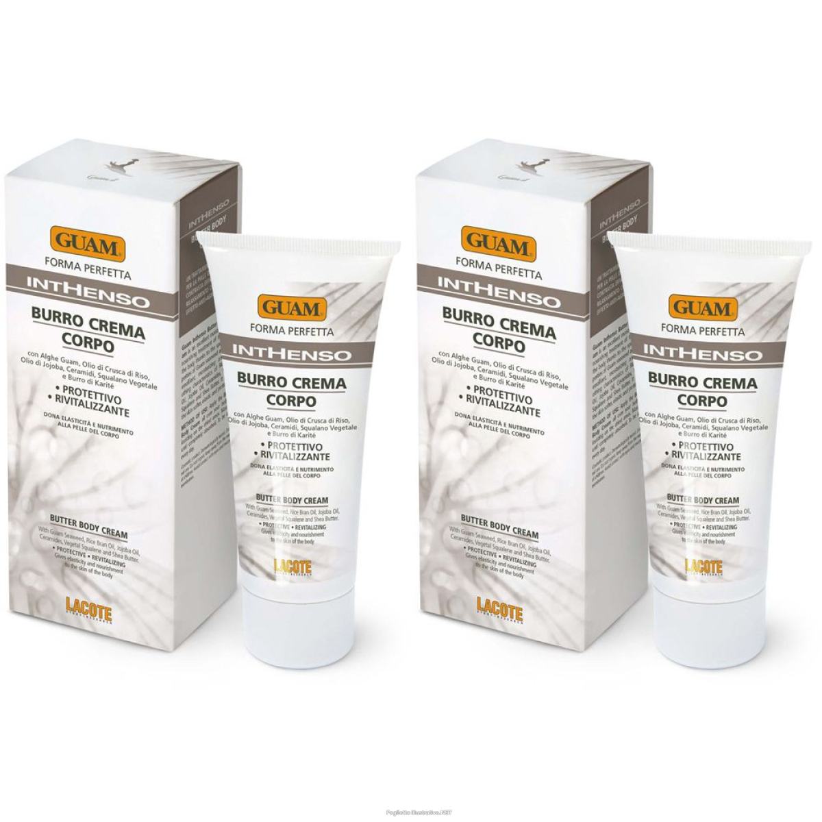 Acquista Online guam® inthenso burro crema corpo set da 2 2x150 ml e Cerca il miglior prezzo