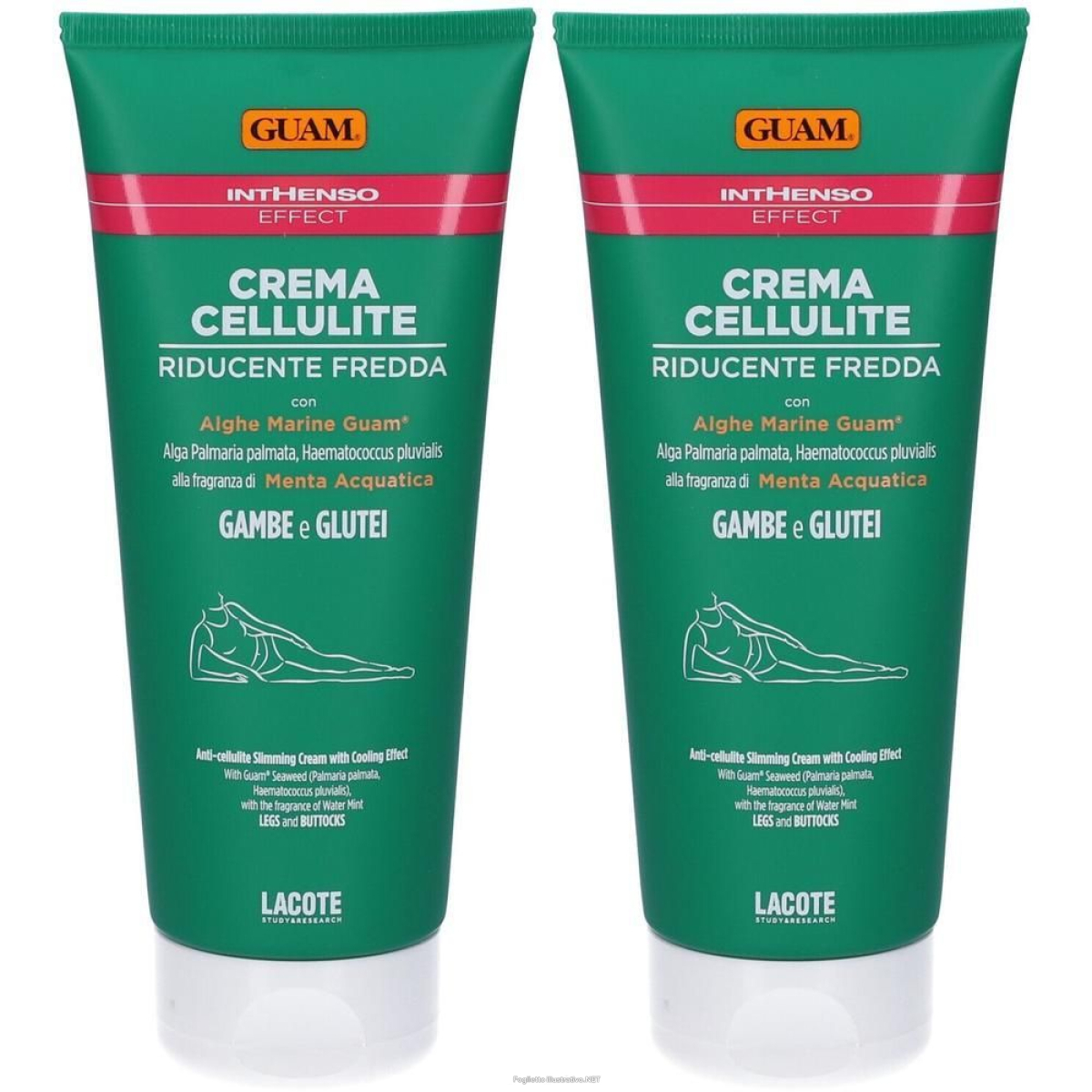 Acquista Online guam inthenso crema cellulite riducente fredda 2x200 ml e Cerca il miglior prezzo