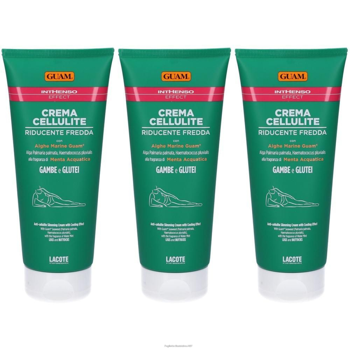 Acquista Online guam inthenso crema cellulite riducente fredda 3x200 ml e Cerca il miglior prezzo