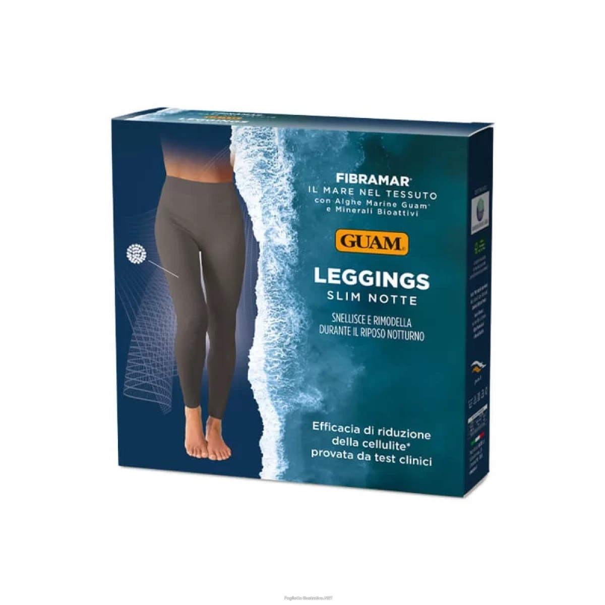 Acquista Online guam leggings slim notte in fibramar anticellulite colore grigio taglia s/m e Cerca il miglior prezzo