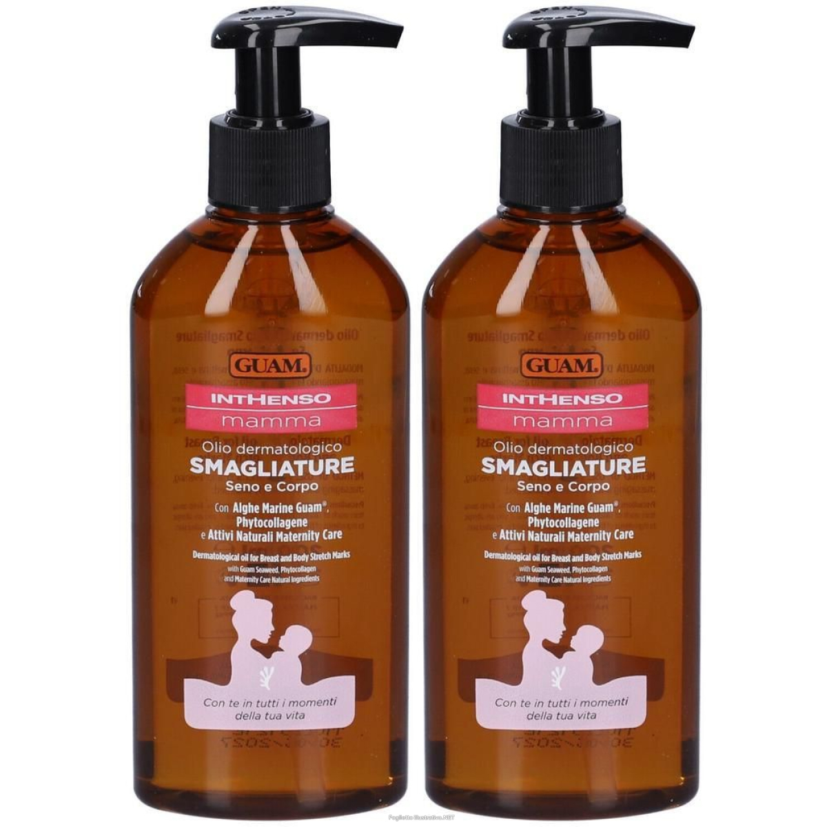 Acquista Online guam olio dermatologico smagliature seno e corpo inthenso mamma 2x200 e Cerca il miglior prezzo
