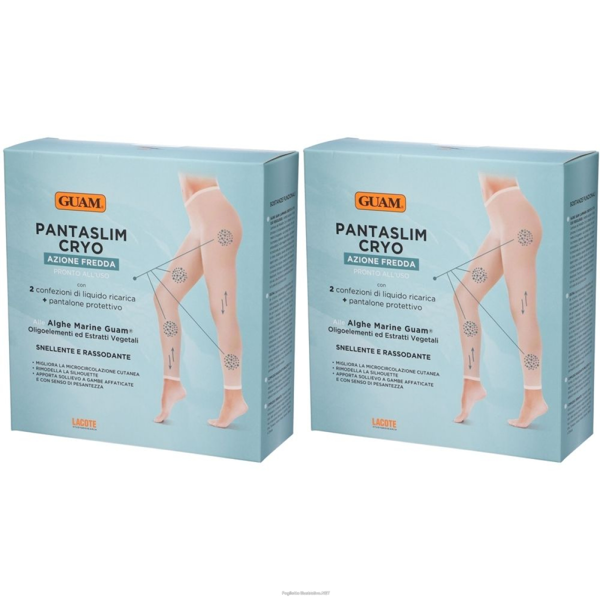 Acquista Online guam® pantaslim cryo + ricarica set da 2 2x1 pz altro e Cerca il miglior prezzo