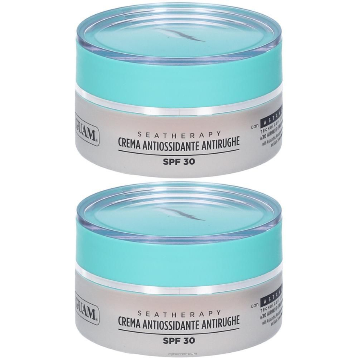 Acquista Online guam seatherapy crema antiossidante spf30 viso astaxantina 50 ml 2x50 e Cerca il miglior prezzo