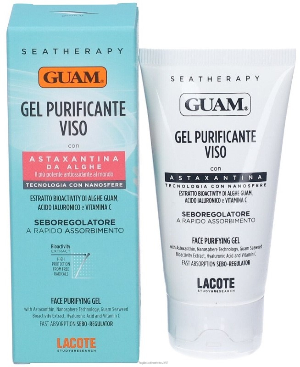 Acquista Online guam seatherapy gel purificante viso 50ml e Cerca il miglior prezzo