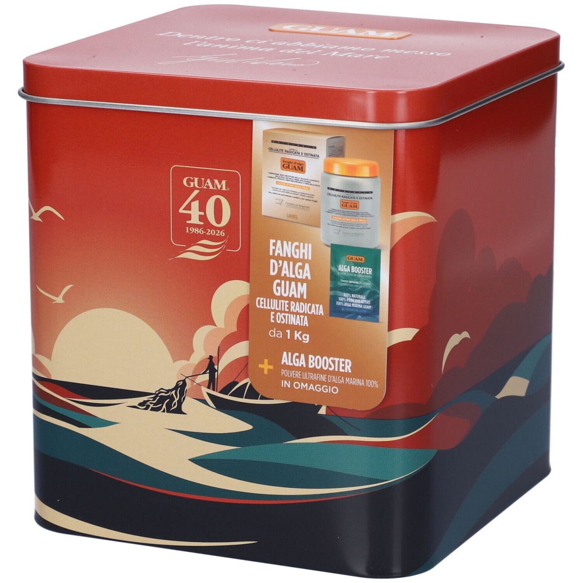 Acquista Online Guam set fanghi d´alga cellulite radicata + alga booster polvere ultra e Cerca il miglior prezzo