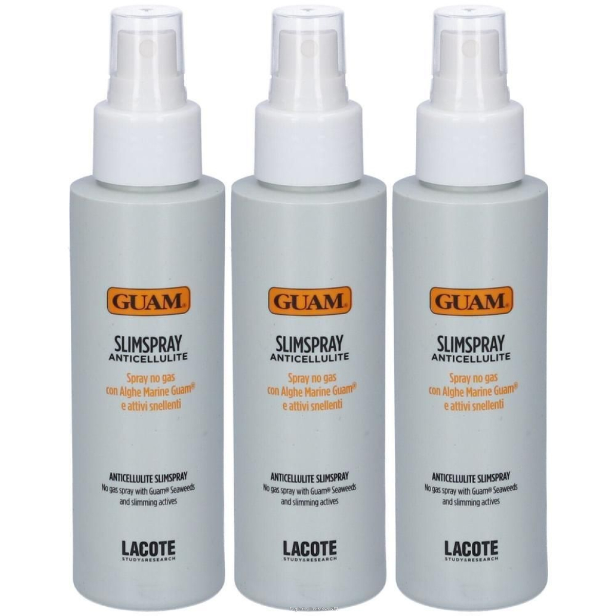 Acquista Online guam slim spray anticellulite 3x100 ml e Cerca il miglior prezzo