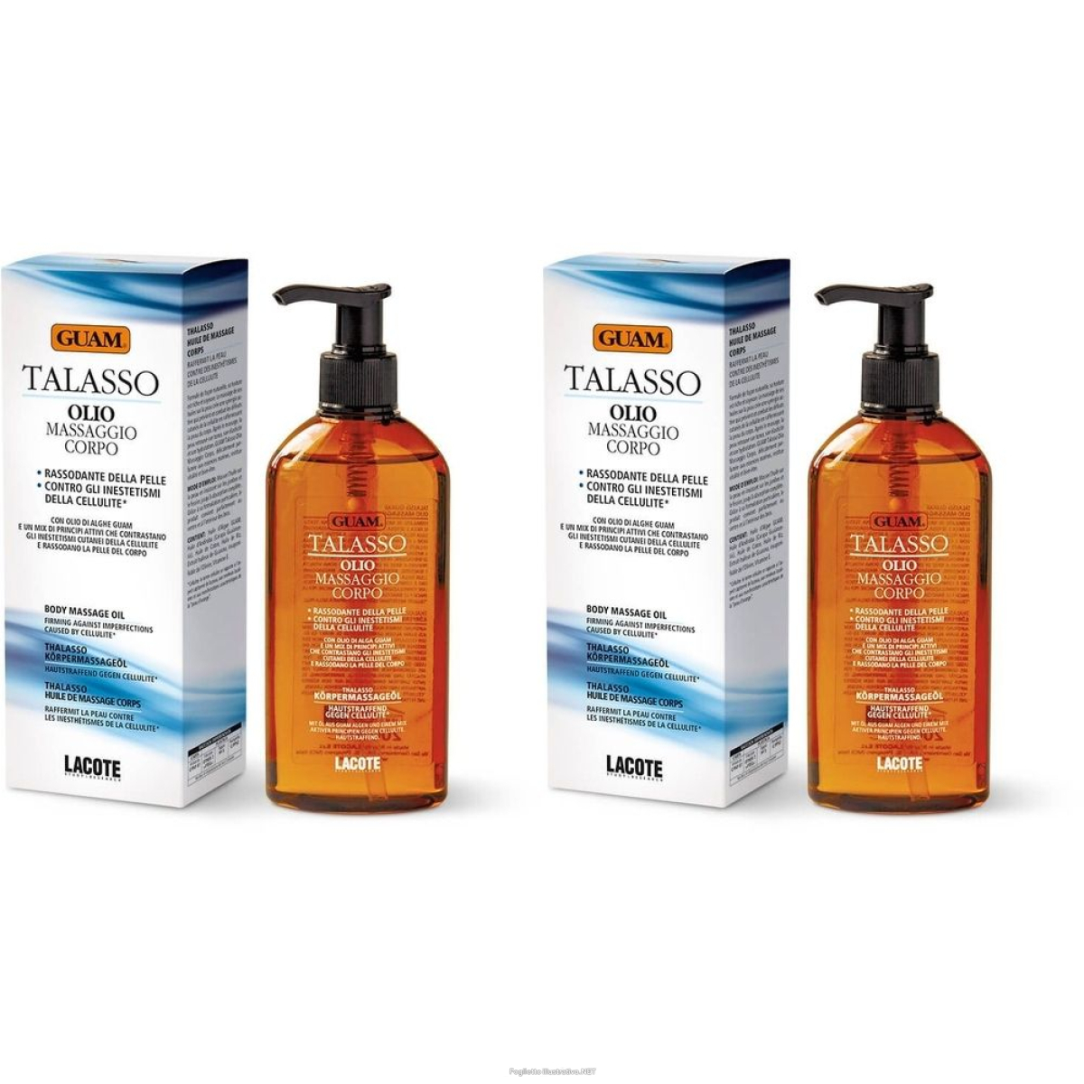 Acquista Online guam® talasso olio massaggio corpo set da 2 2x200 ml e Cerca il miglior prezzo