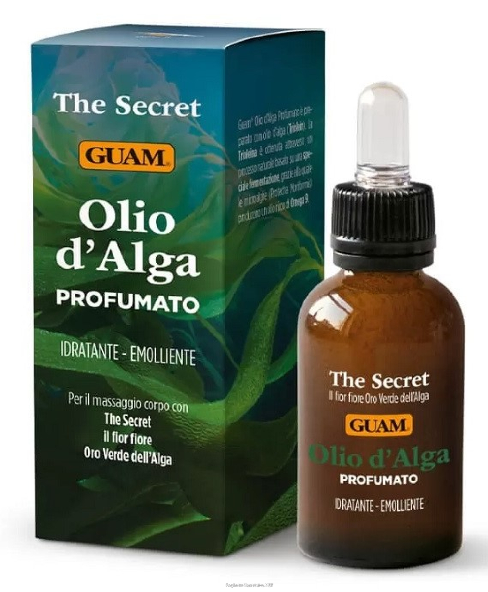Acquista Online guam the secret olio d'alga profumato idratante emolliente 20ml e Cerca il miglior prezzo