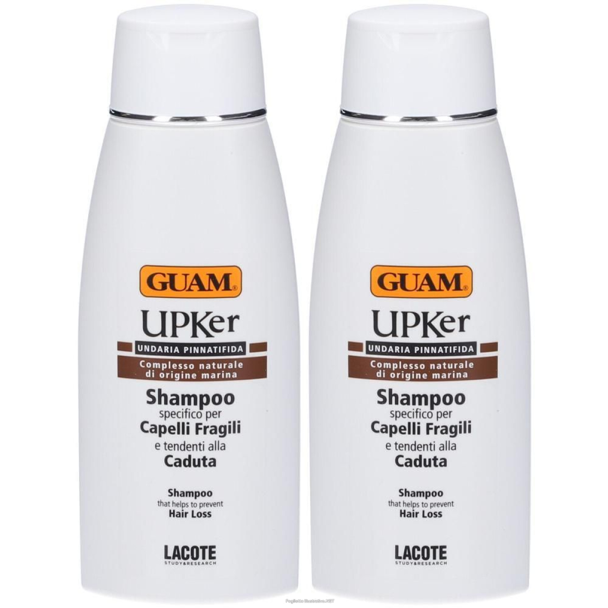 Acquista Online guam® upker shampoo capelli fragili 2x200 ml e Cerca il miglior prezzo