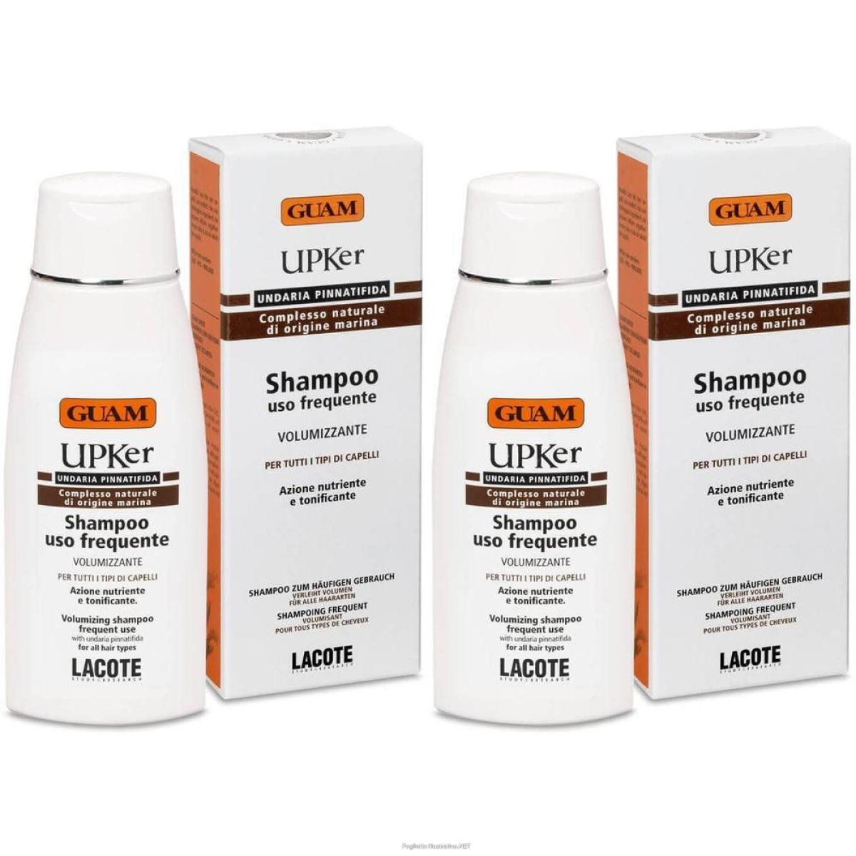 Acquista Online guam® upker shampoo uso frequente 2x200 ml e Cerca il miglior prezzo