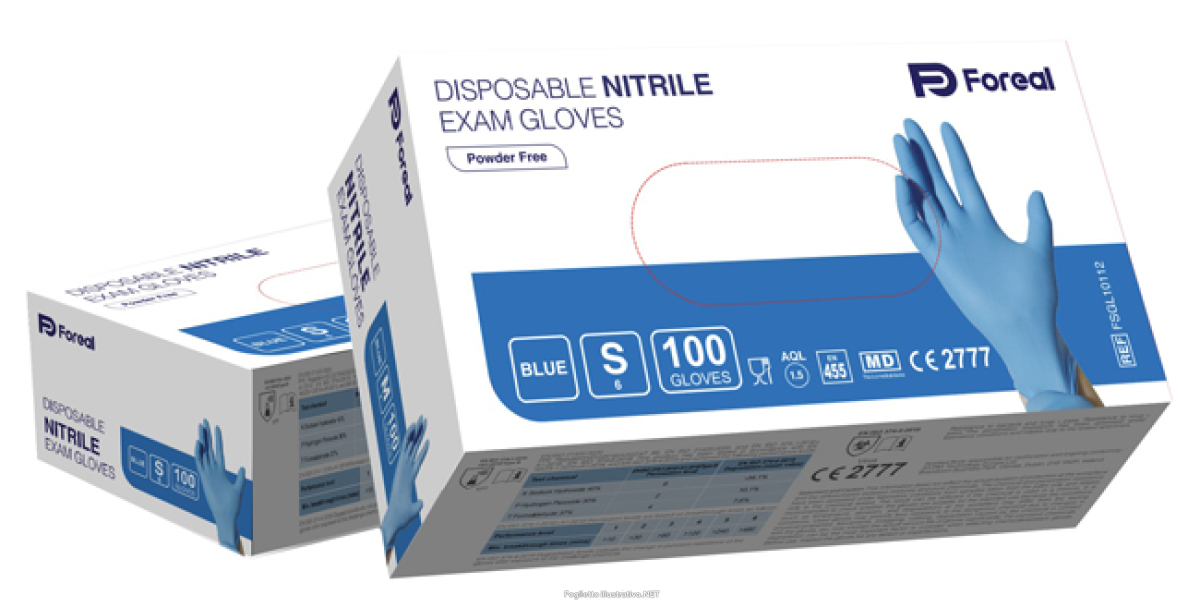 Acquista Online guanto nitrile blu foreal senza polvere s 100 pezzi e Cerca il miglior prezzo