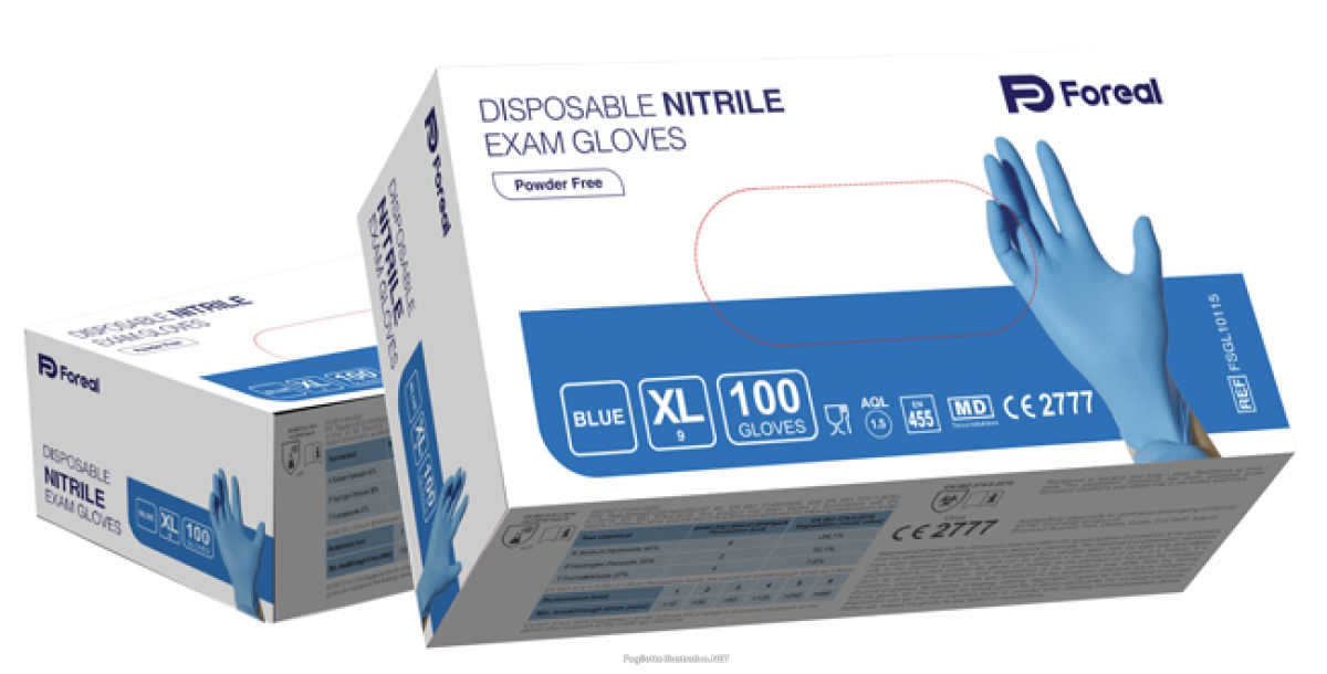 Acquista Online guanto nitrile blu foreal senza polvere xl 100 pezzi e Cerca il miglior prezzo