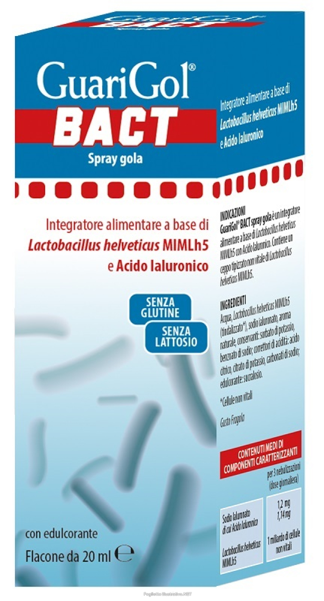 Acquista Online guarigol bact spray 20 ml e Cerca il miglior prezzo
