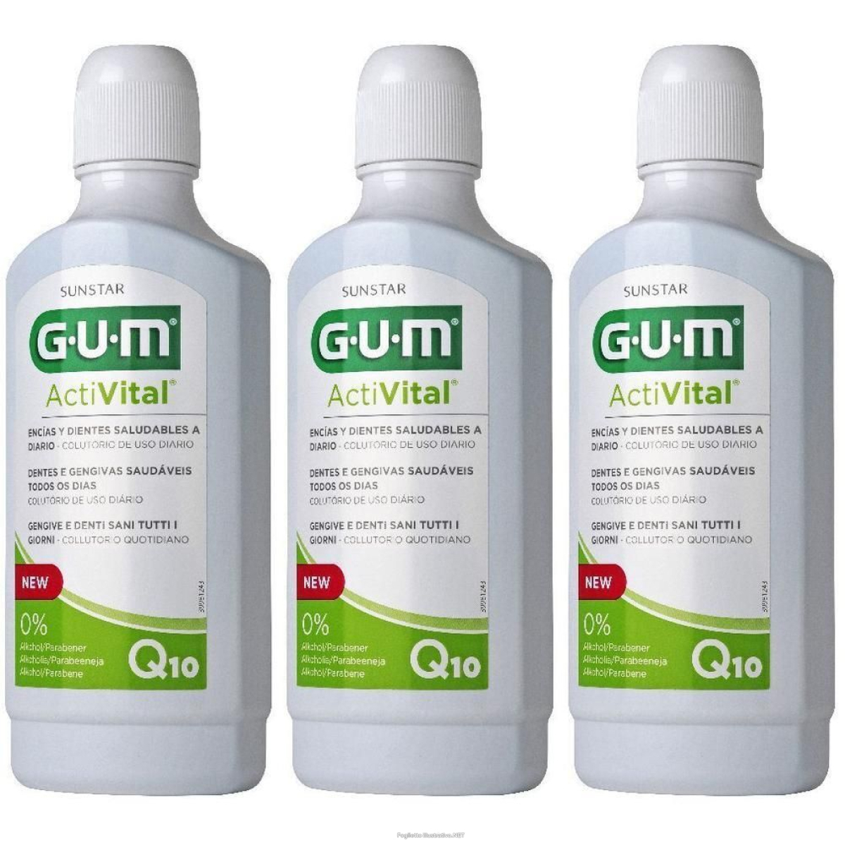 Acquista Online gum activital collutorio 500 ml 3x500 ml e Cerca il miglior prezzo