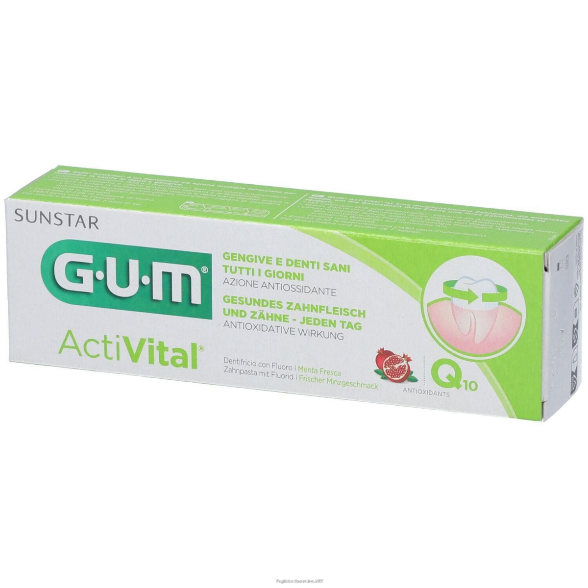 Acquista Online gum®?activital® dentifricio 4x75 ml gel dentale e Cerca il miglior prezzo