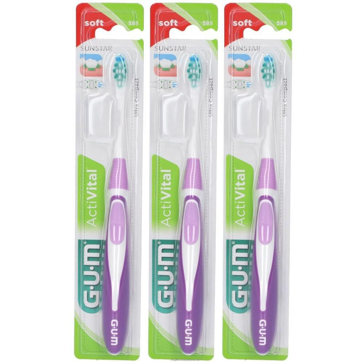 Acquista Online gum® activital® spazzolino 3x1 st e Cerca il miglior prezzo