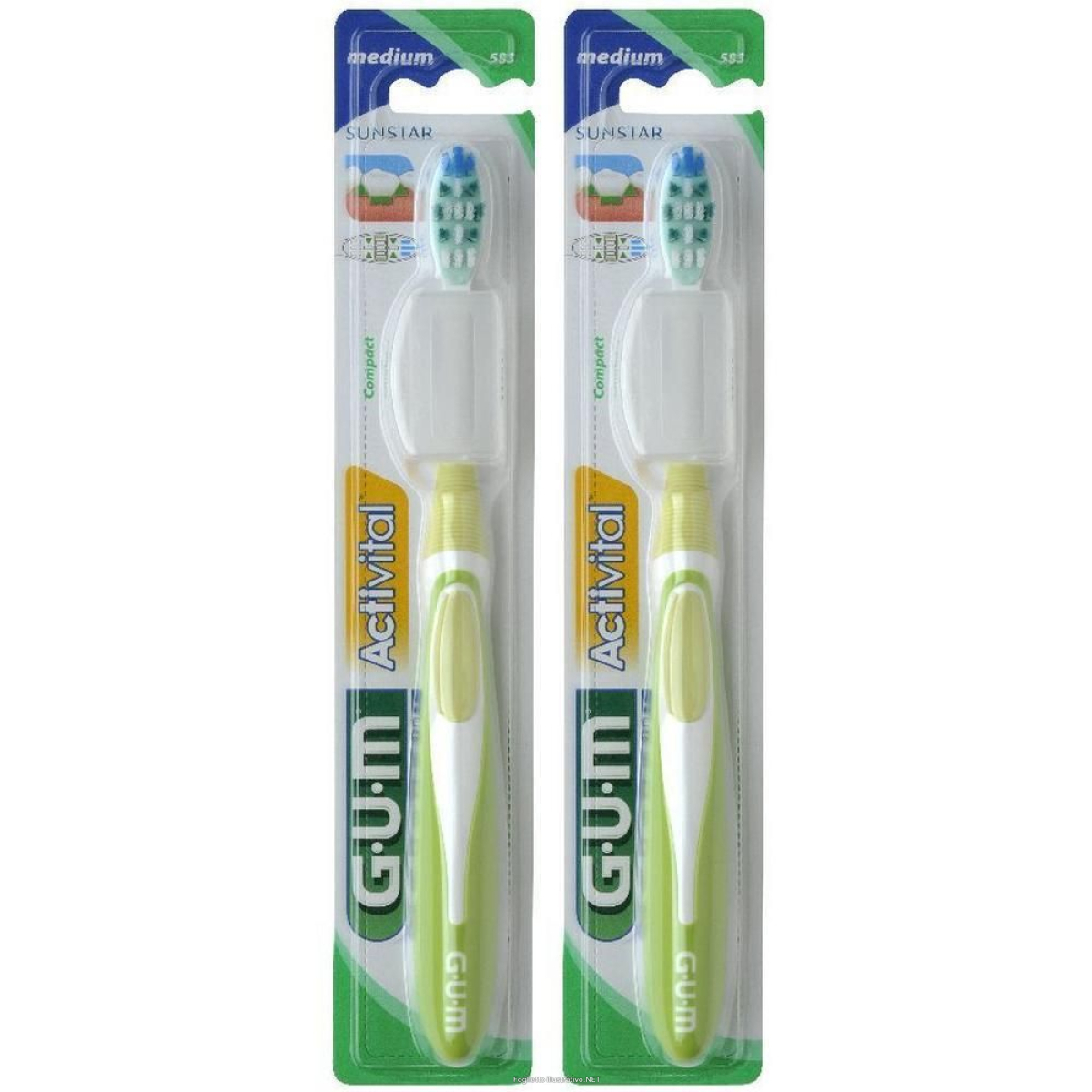 Acquista Online gum® activital® spezzolino medio 1 pz spazzolino da denti e Cerca il miglior prezzo