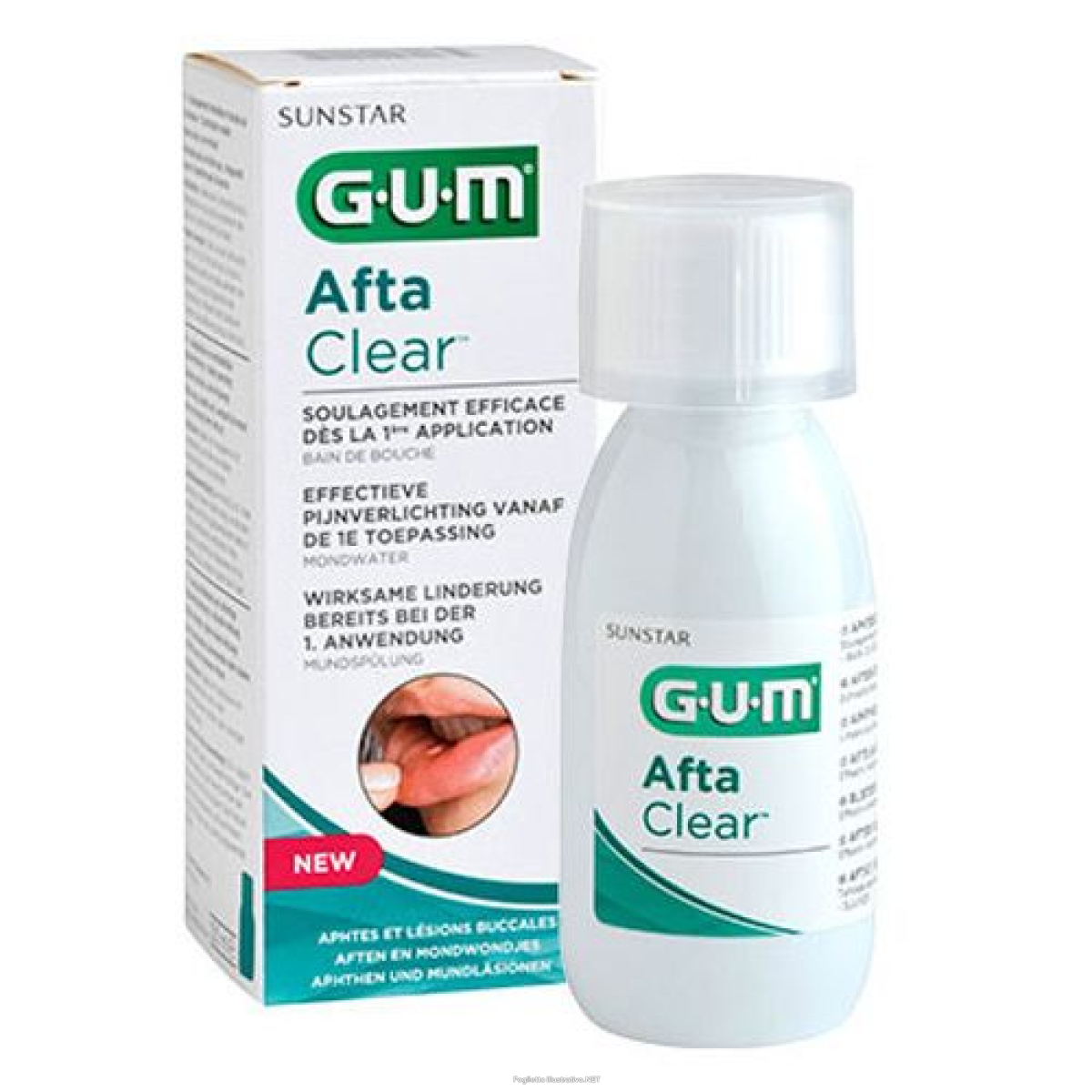 Acquista Online gum aftaclear rinse 120 ml collutorio ml e Cerca il miglior prezzo