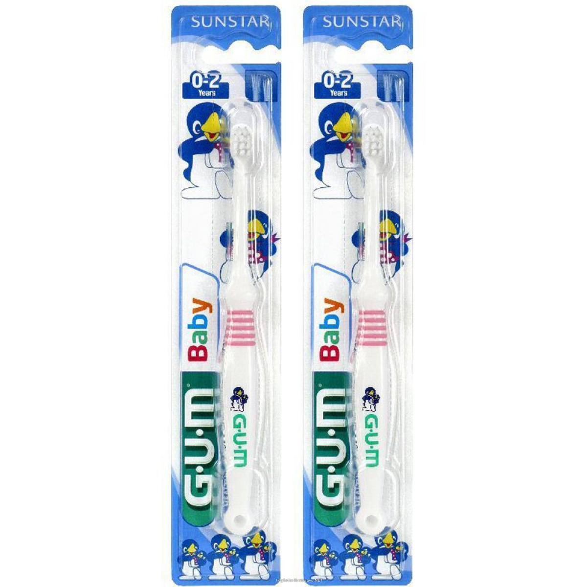 Acquista Online gum® baby spazzolino set da 2 2x1 pz denti e Cerca il miglior prezzo