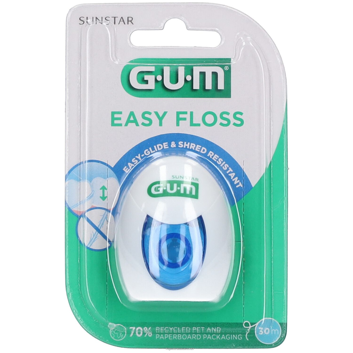 Acquista Online gum easy floss filo interdentale 30 metri 1 pz interdentale e Cerca il miglior prezzo