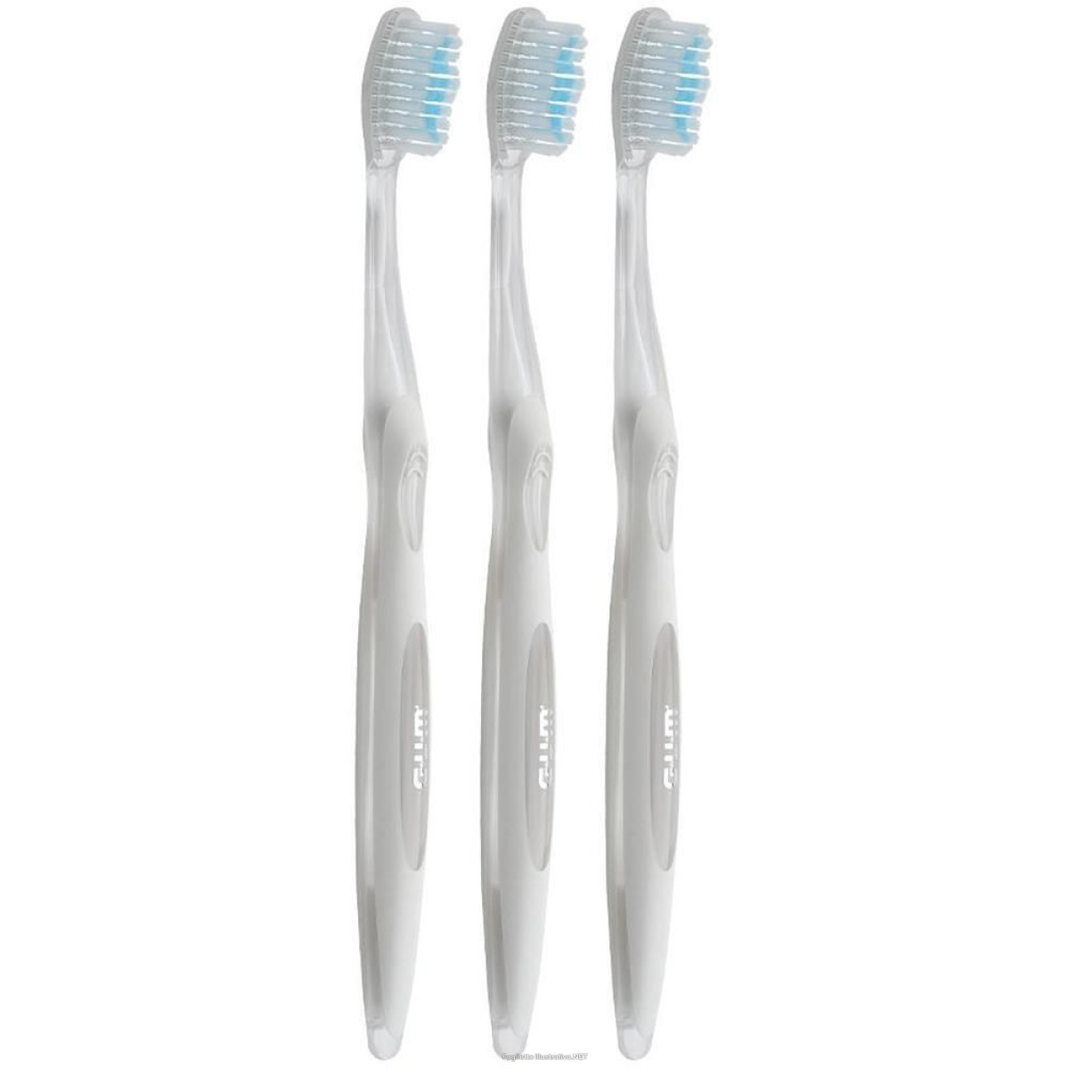 Acquista Online gum® original white medium 3x1 pz spazzolino da denti e Cerca il miglior prezzo